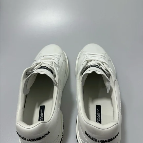 Dolce & Gabbana Portofino Logo Sneakers White Men’s UK 11/US 12